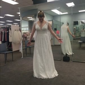 David’s Bridal Wedding Dress- New! Unworn!